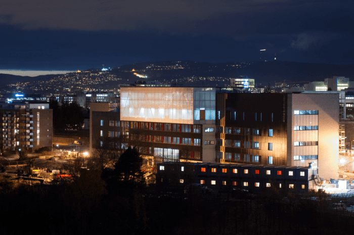 Denne ganger arrangeres Brød & Miljø på Brynseng skole, som starten på FutureBuilts årlige konferanse. Merk at det er egen påmelding til konferansen. Foto: HRTB AS Arkitekter